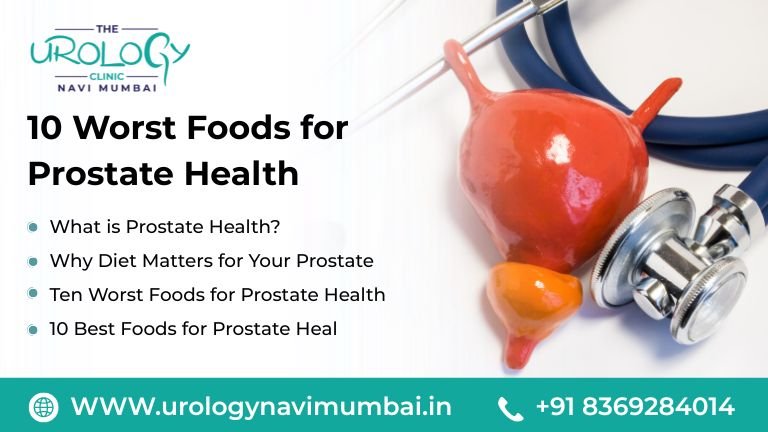 Ten Worst Foods for Prostate Health: A Complete Guide
