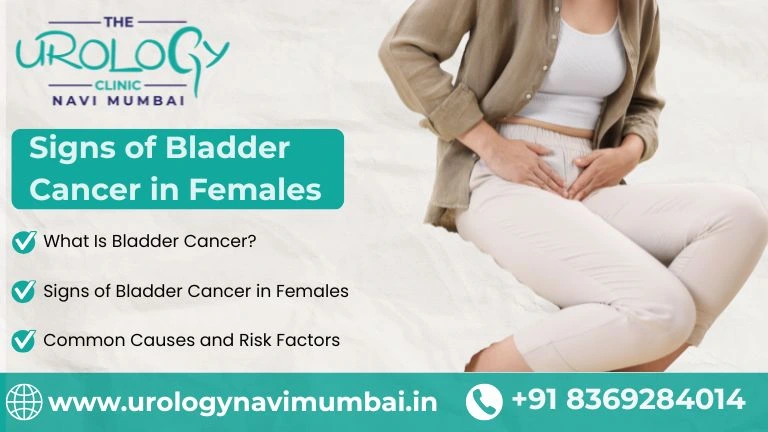 signs of bladder cancer in females