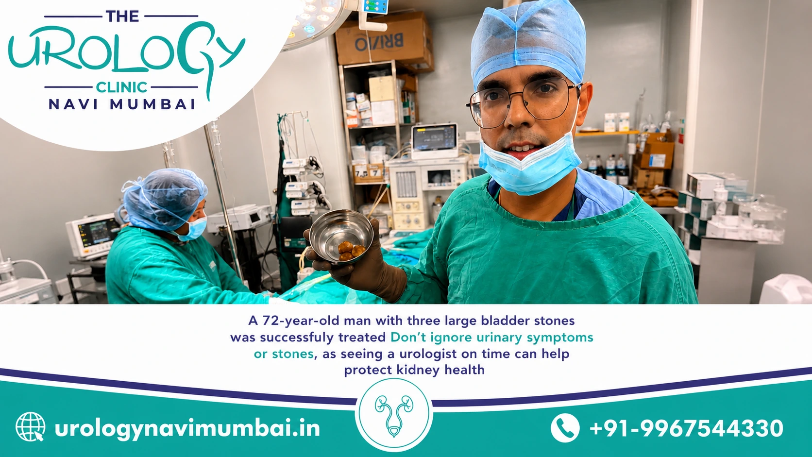 72 Year old Bladder case - Urology Navi Mumbai