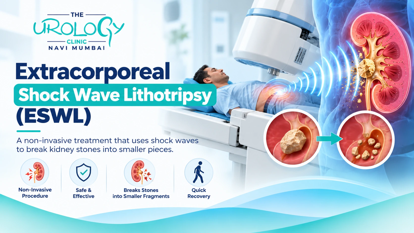 Extracorporeal Shock Wave Lithotripsy (ESWL)