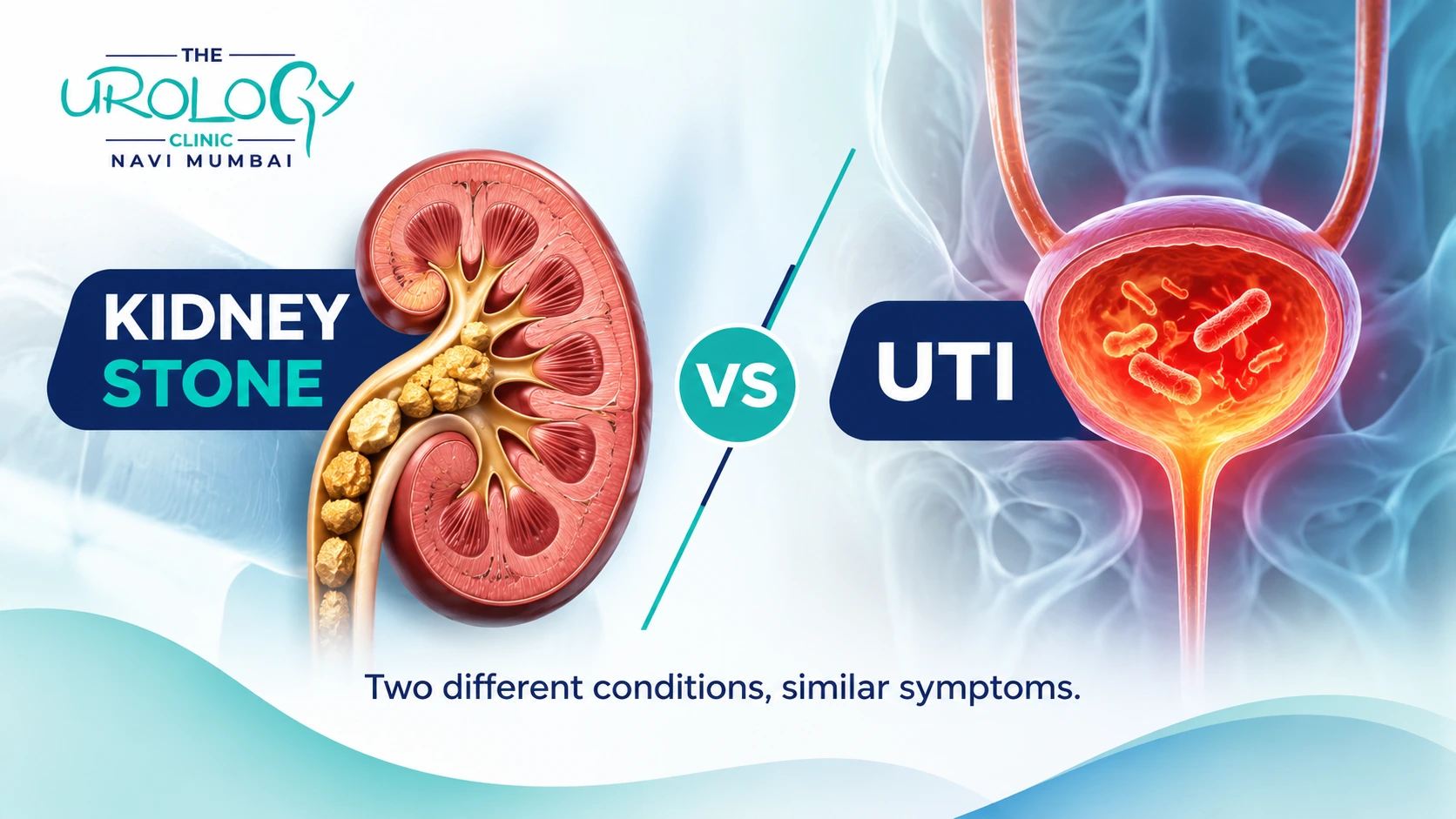 Comparison of  Kidney Stone vs UTI